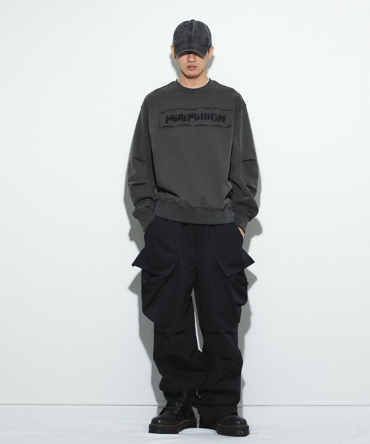 밀리밀리언(MILLIMILLION) COBBLESTONE VINTAGE  MTM T11-D/GREY