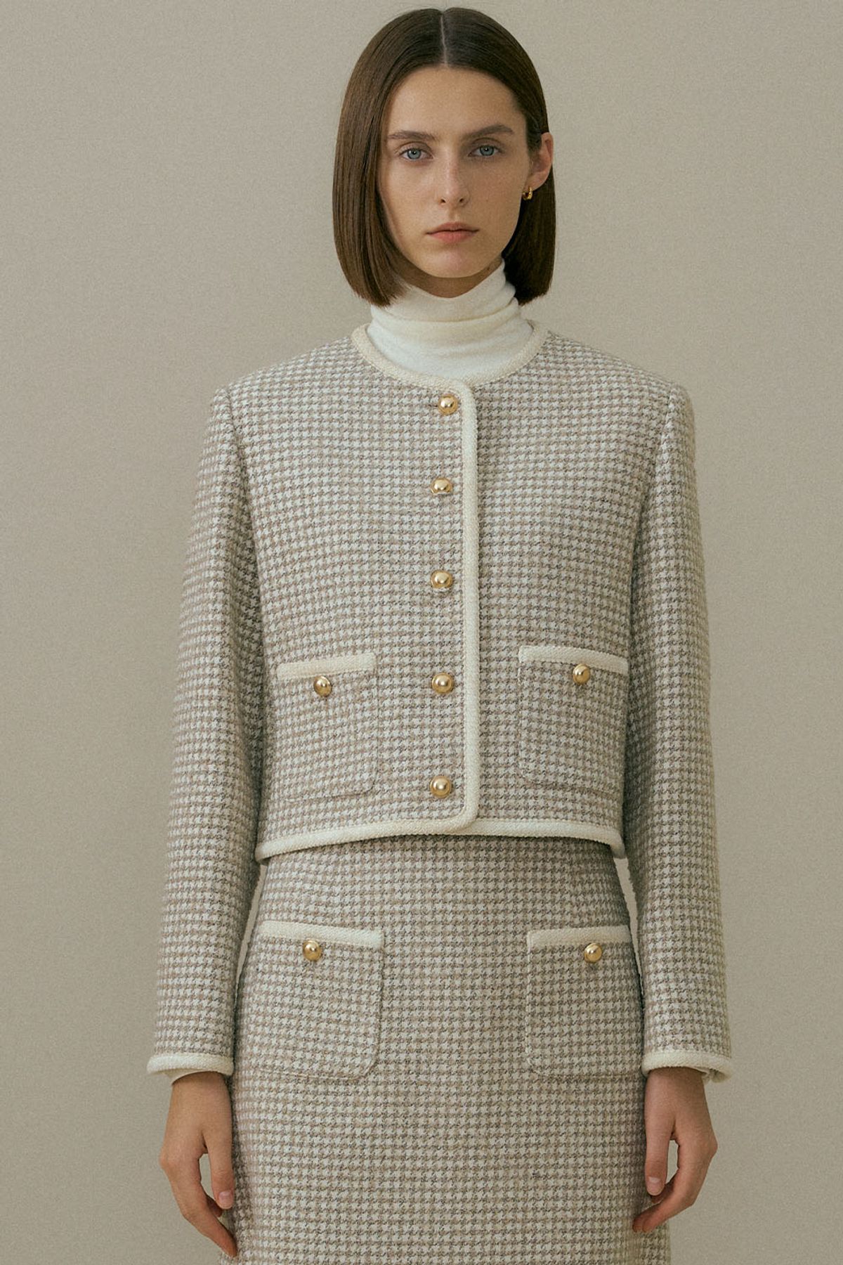 더페니(THE PENNY) HOUND LINE TWEED JACKET