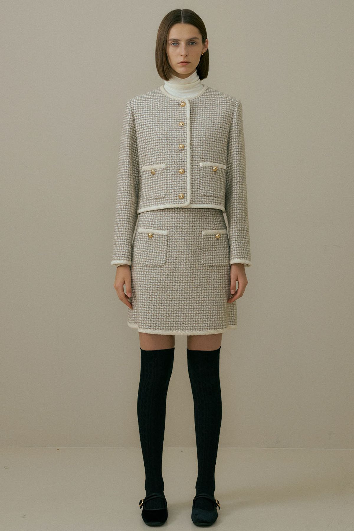 더페니(THE PENNY) HOUND LINE TWEED JACKET