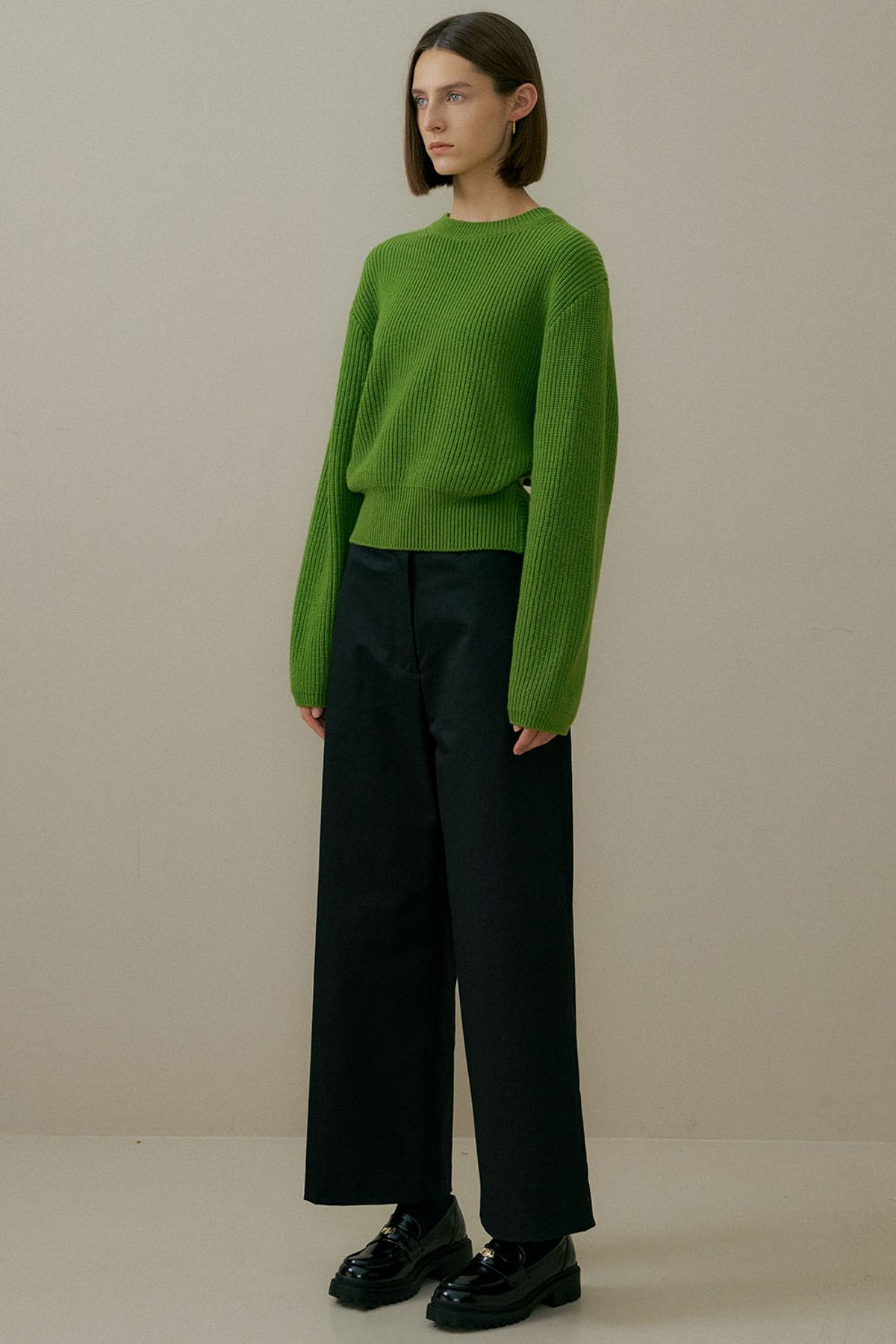 더페니(THE PENNY) NATURAL COTTON PANTS