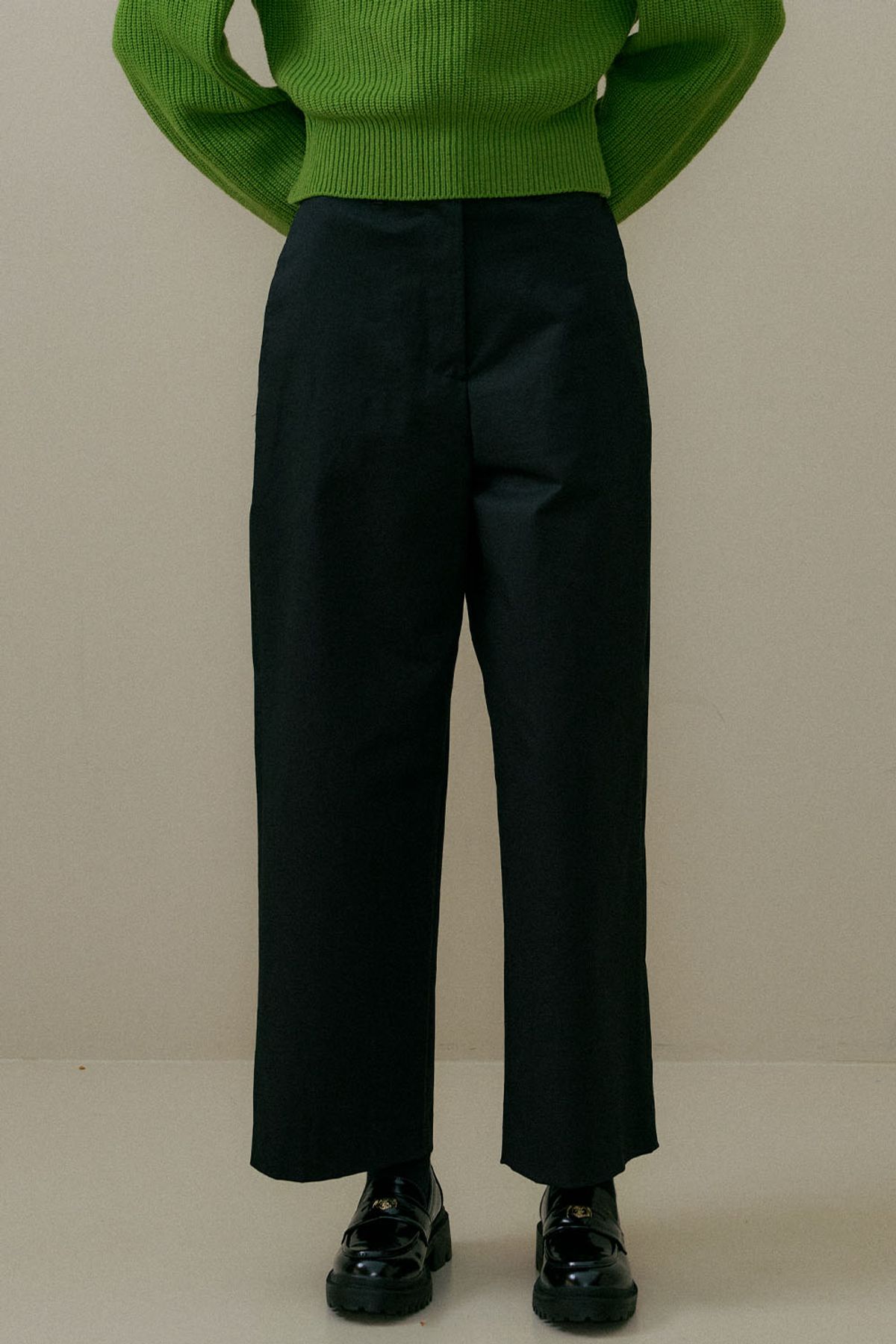 더페니(THE PENNY) NATURAL COTTON PANTS