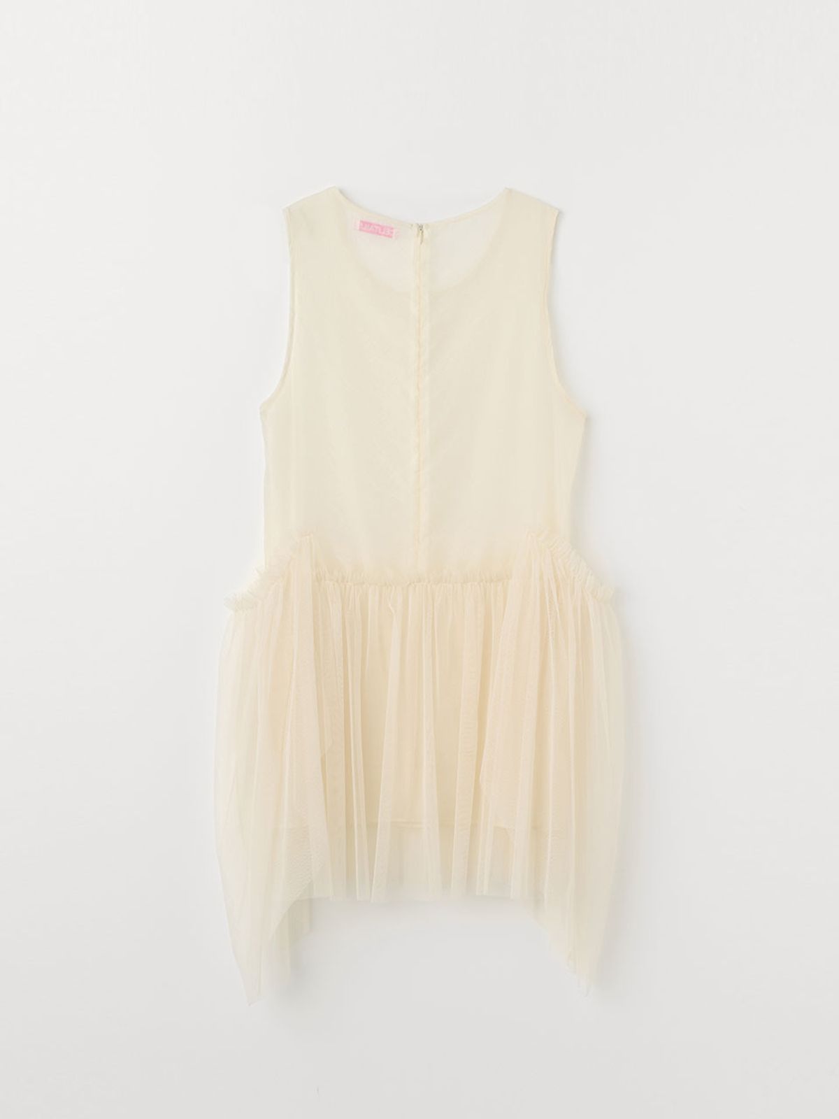 셀리테일즈(CELITAILS) LAYERED SHA DRESS_LIGHT YELLOW