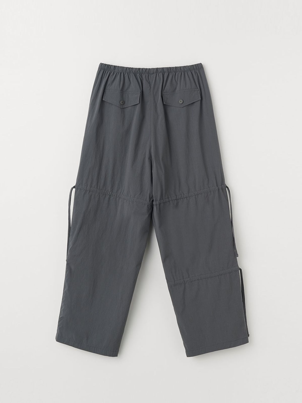 셀리테일즈(CELITAILS) STRING WIDE PANTS_DARK GREY