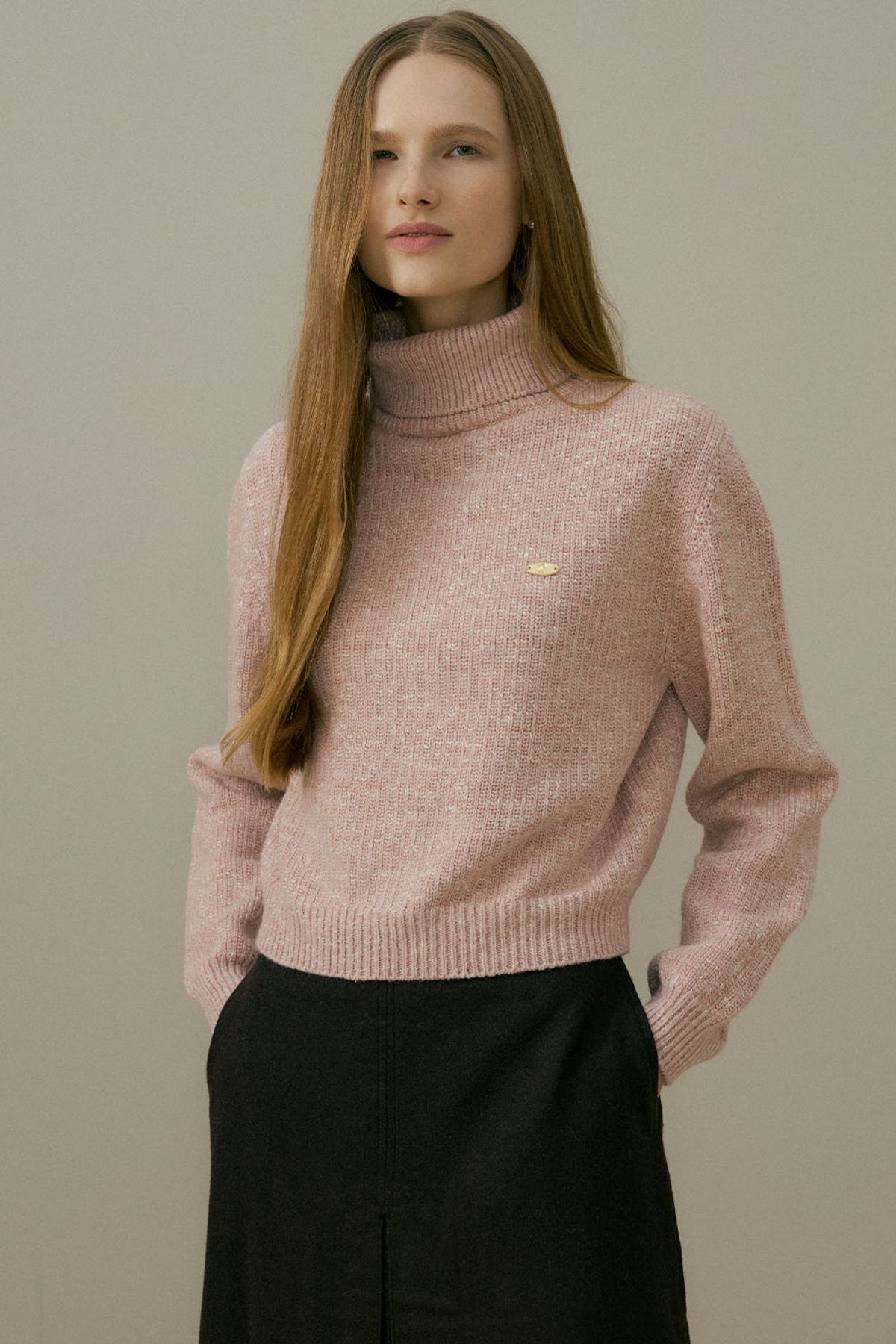 더페니(THE PENNY) KID WOOL TURTLENECK KNIT