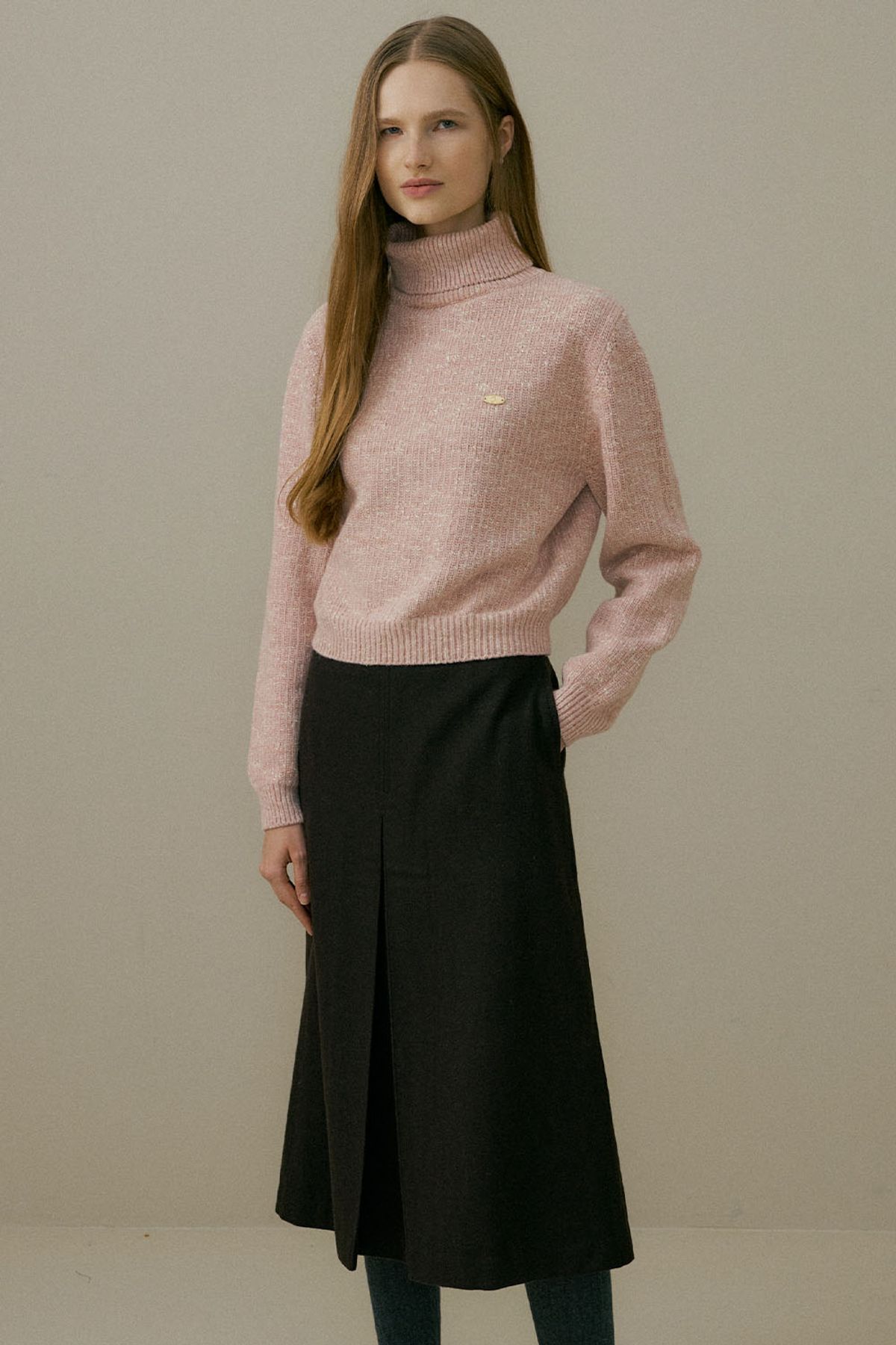 더페니(THE PENNY) KID WOOL TURTLENECK KNIT