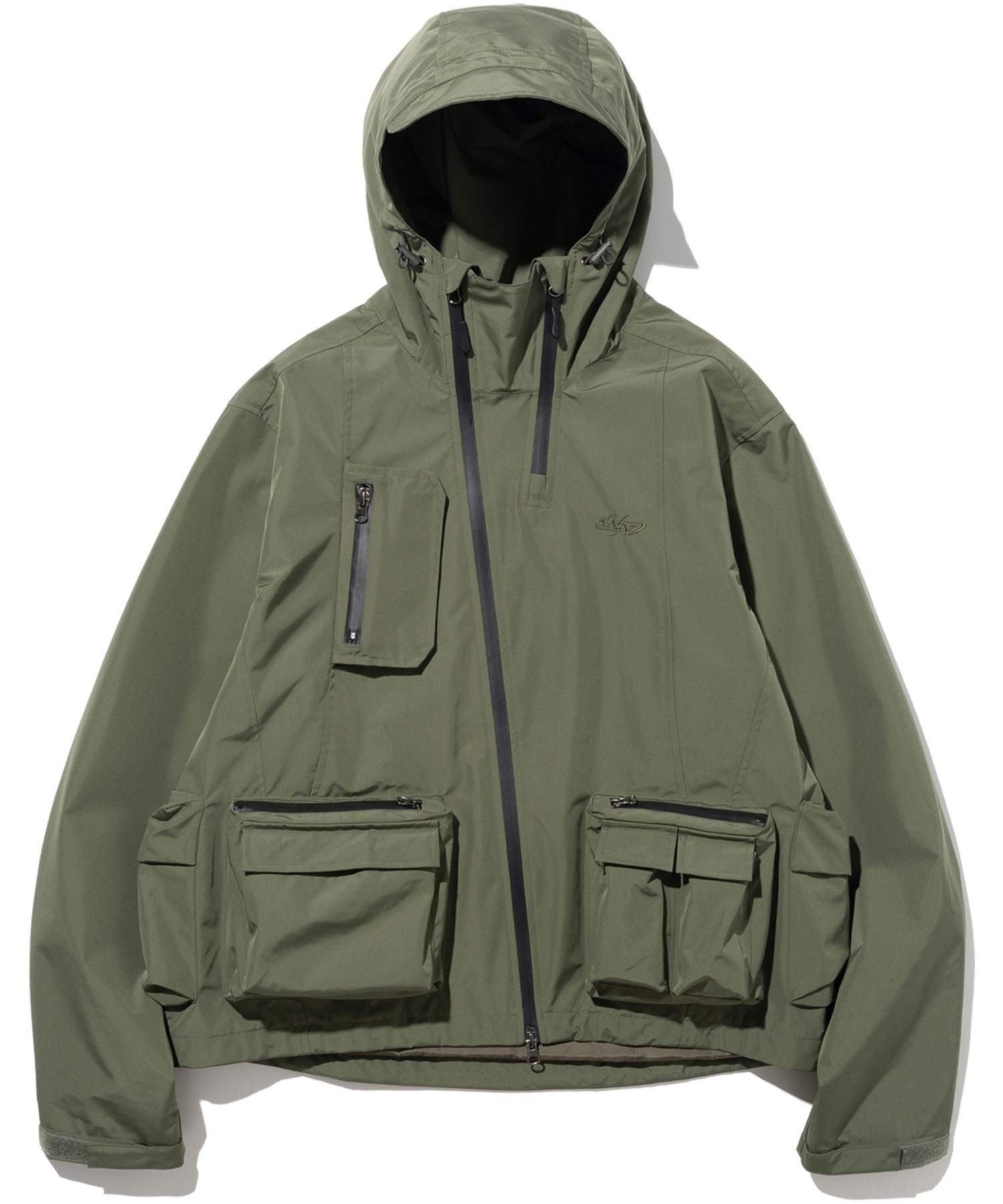 MUSINSA | NOT4NERD 3Layer Utility Pocket Windbreaker Jacket