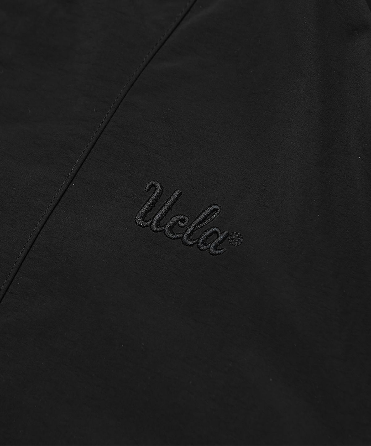 유씨엘에이(UCLA) 남성 칼라블록 후드 아노락[BLACK](UZ8UJ10_39)