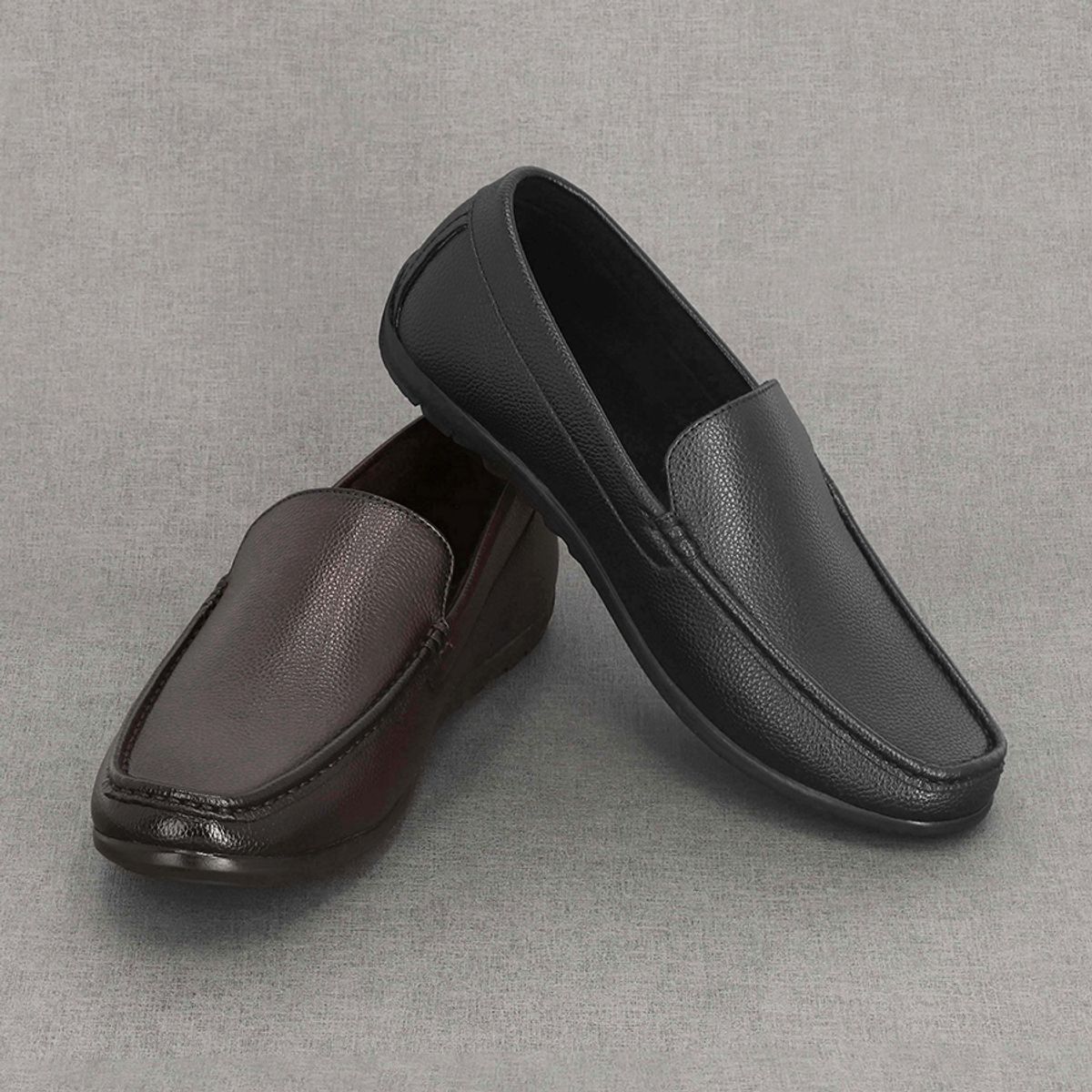 엘칸토(ELCANTO) 마쯔 남성 방한 미니멀 드라이빙 로퍼 1.5cm LCMC93M34V