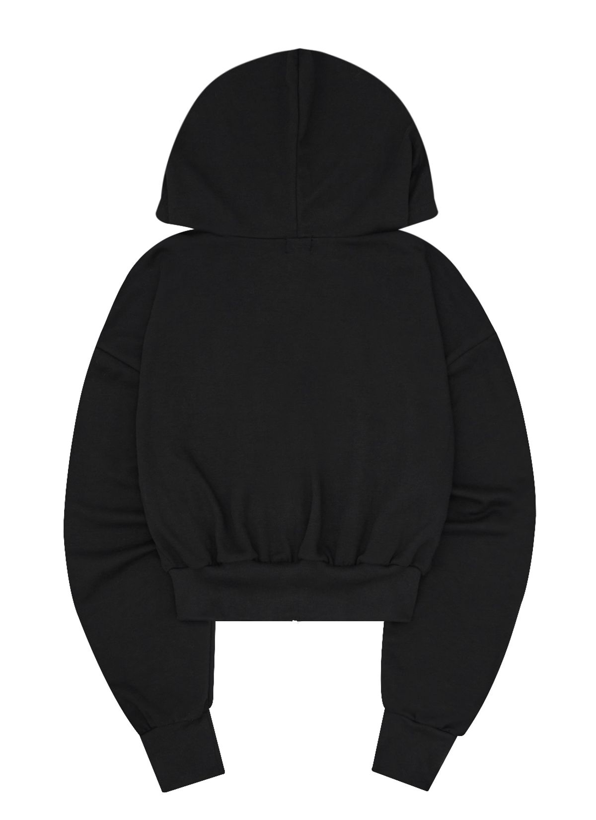 무센트(MUCENT) SIGNATURE HOOD ZIP-UP WOMAN (Black, Gray)