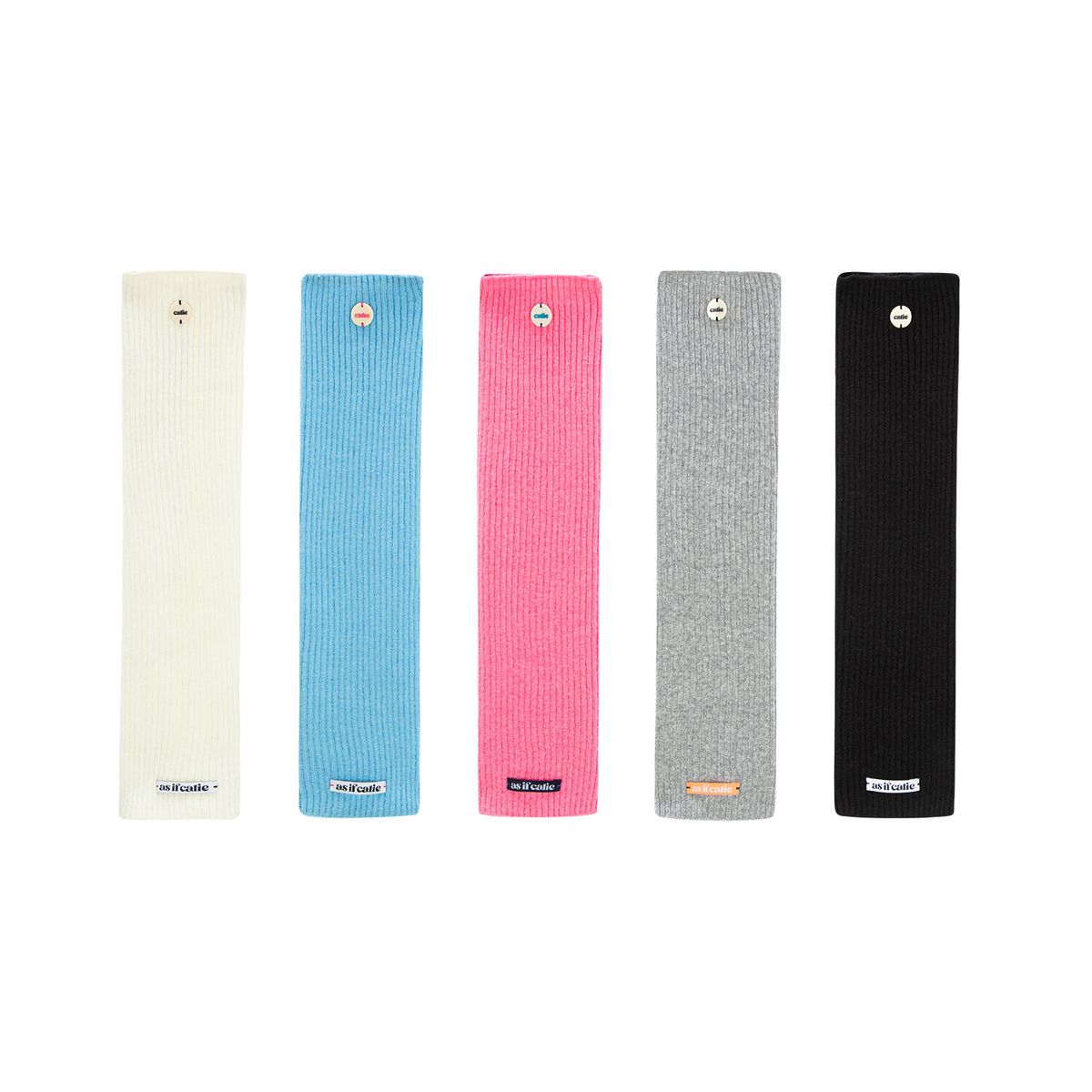 에즈이프 캘리(ASIF CALIE) KNIT RIB KNEE WARMER (5color)