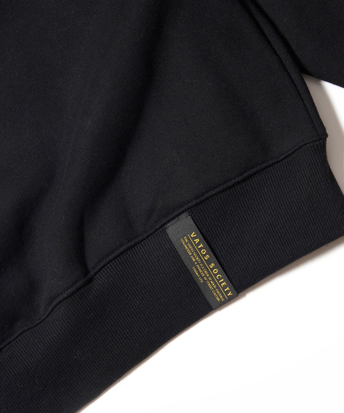 스티그마(STIGMA) ZIPPER OVERSIZED HOODIE BLACK