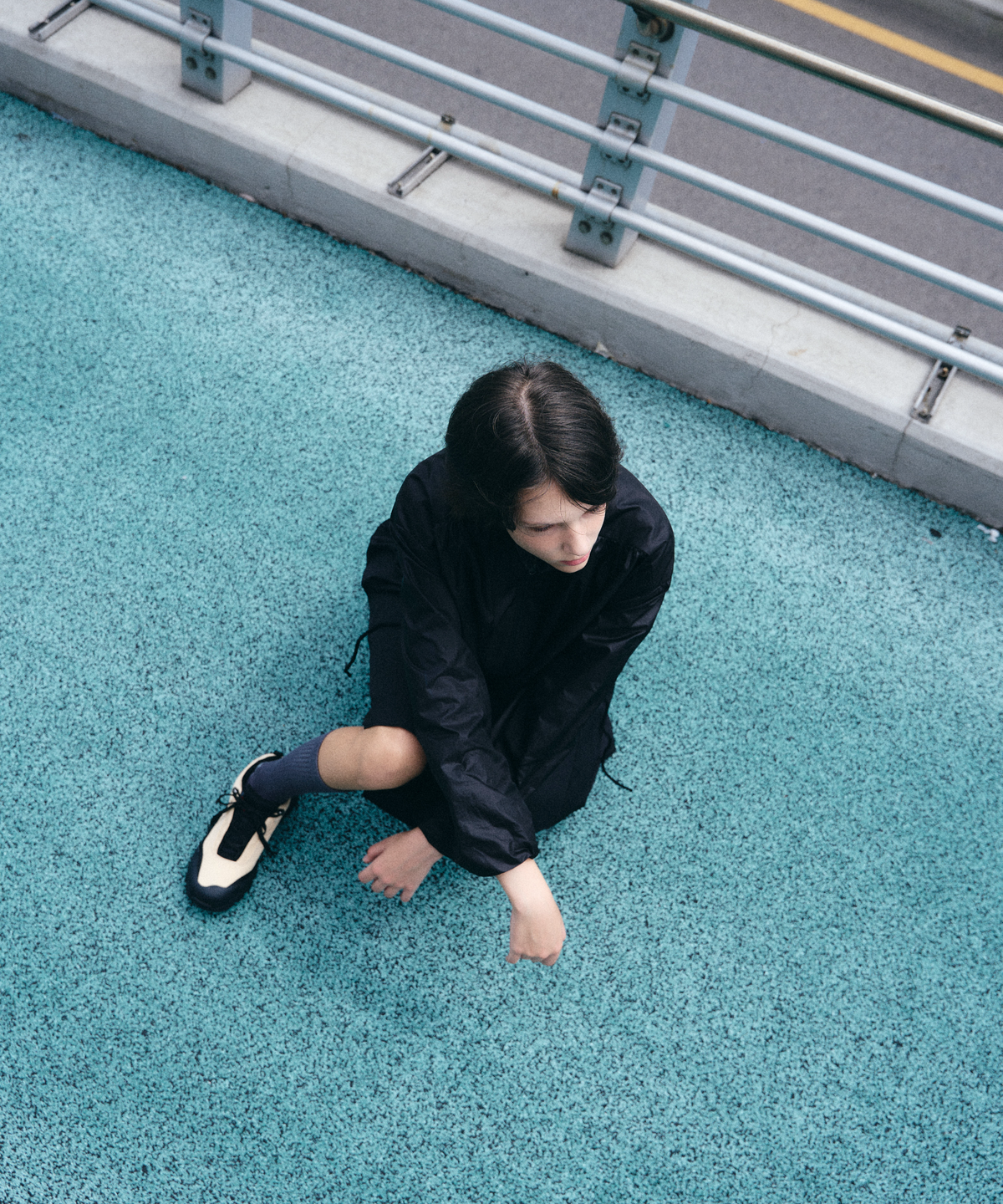험토(HUMTTO) 여성 로우 트레킹화 카너 EVT (Black)