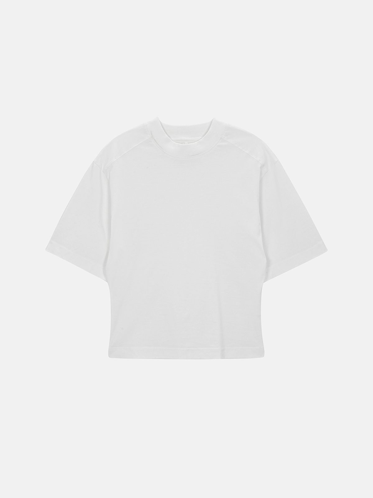 민더리(MEENDERI) MEENDERI LOGO BASIC T-SHIRT - WHITE