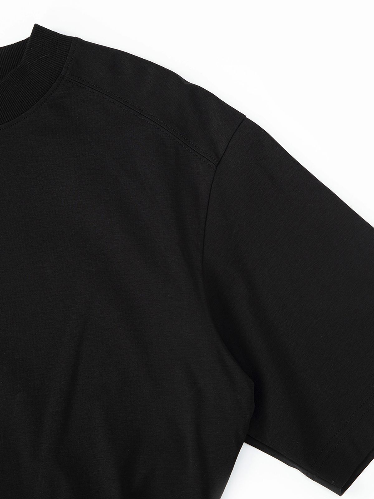 민더리(MEENDERI) MEENDERI LOGO BASIC T-SHIRT - BLACK