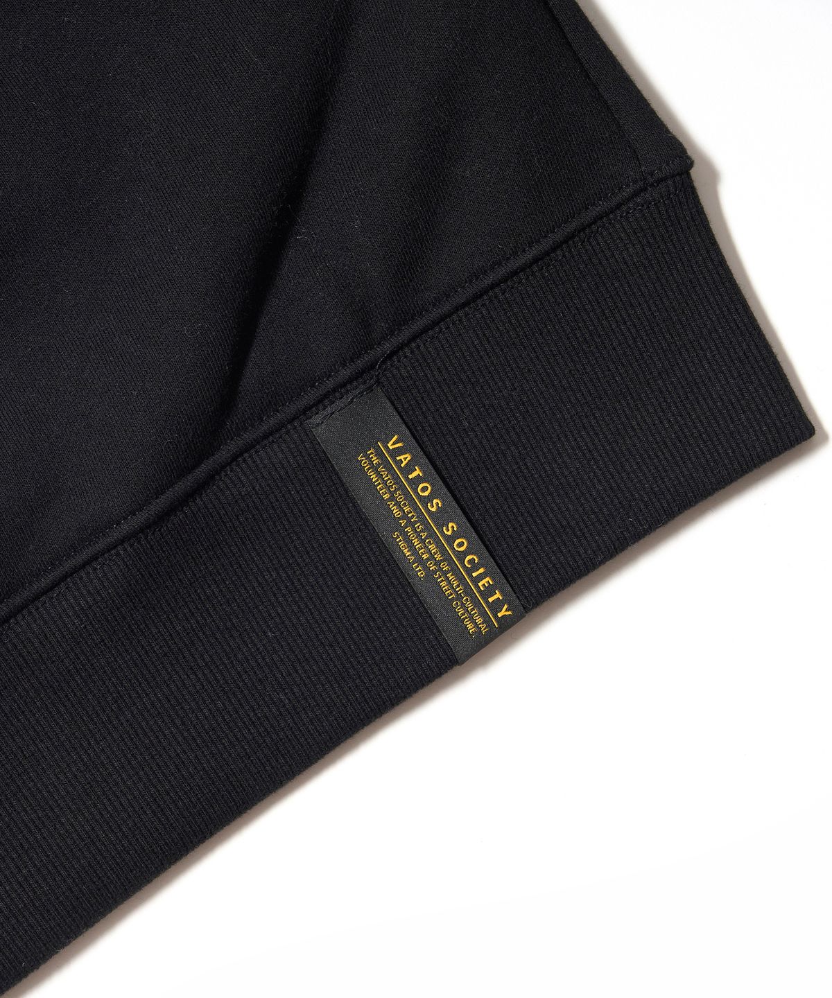 스티그마(STIGMA) ZIPPER OVERSIZED ZIP UP HOODIE BLACK