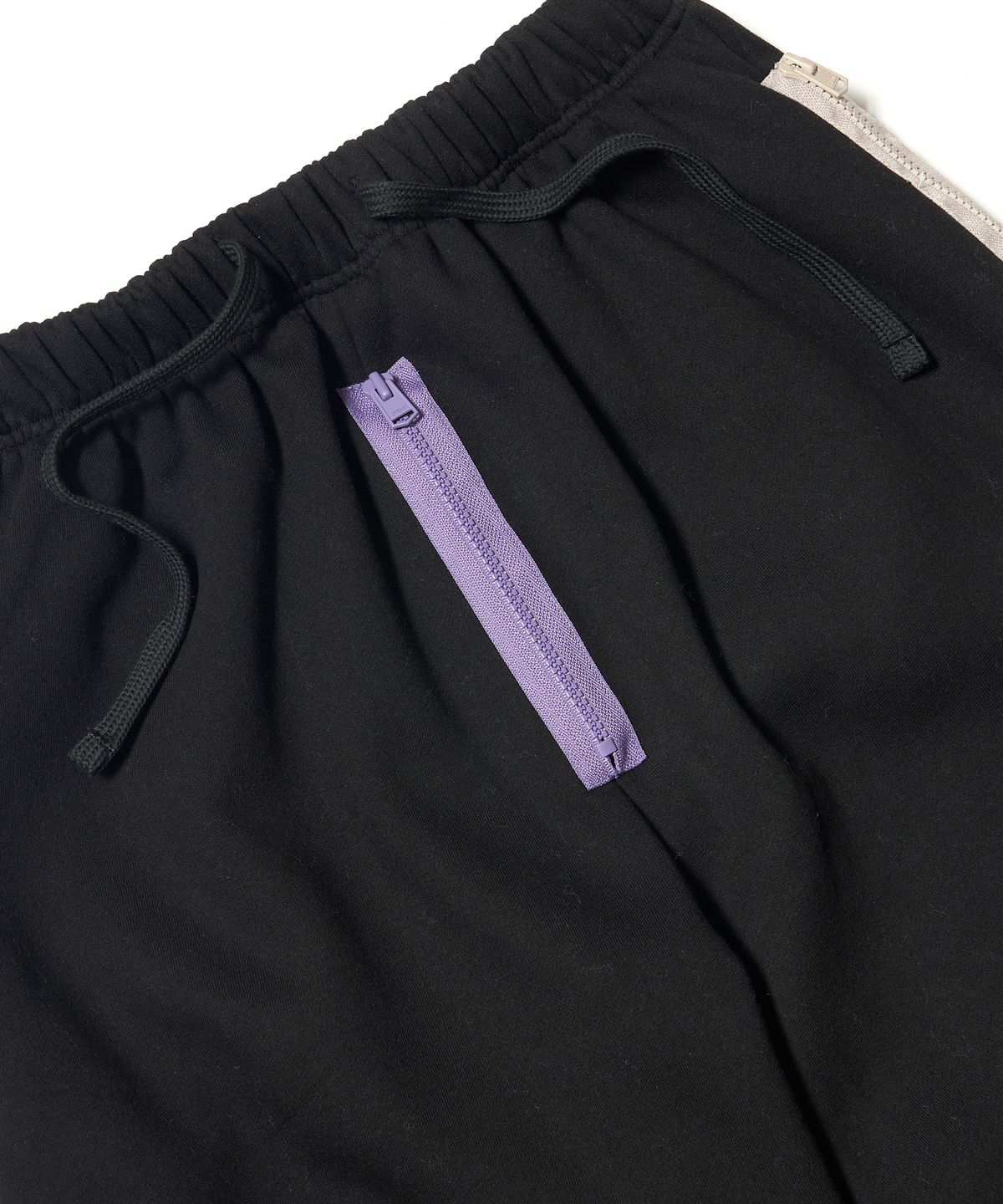 스티그마(STIGMA) ZIPPER WIDE JOGGER PANTS BLACK