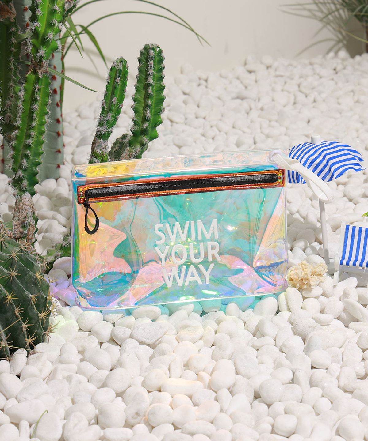 오션테그(OCEANTAG) 홀로그램  파우치 트윙클백 Twinkel Pouch