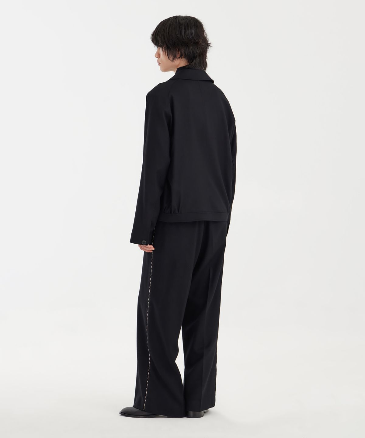 유스(YOUTH) Short Blouson Jacket - Black