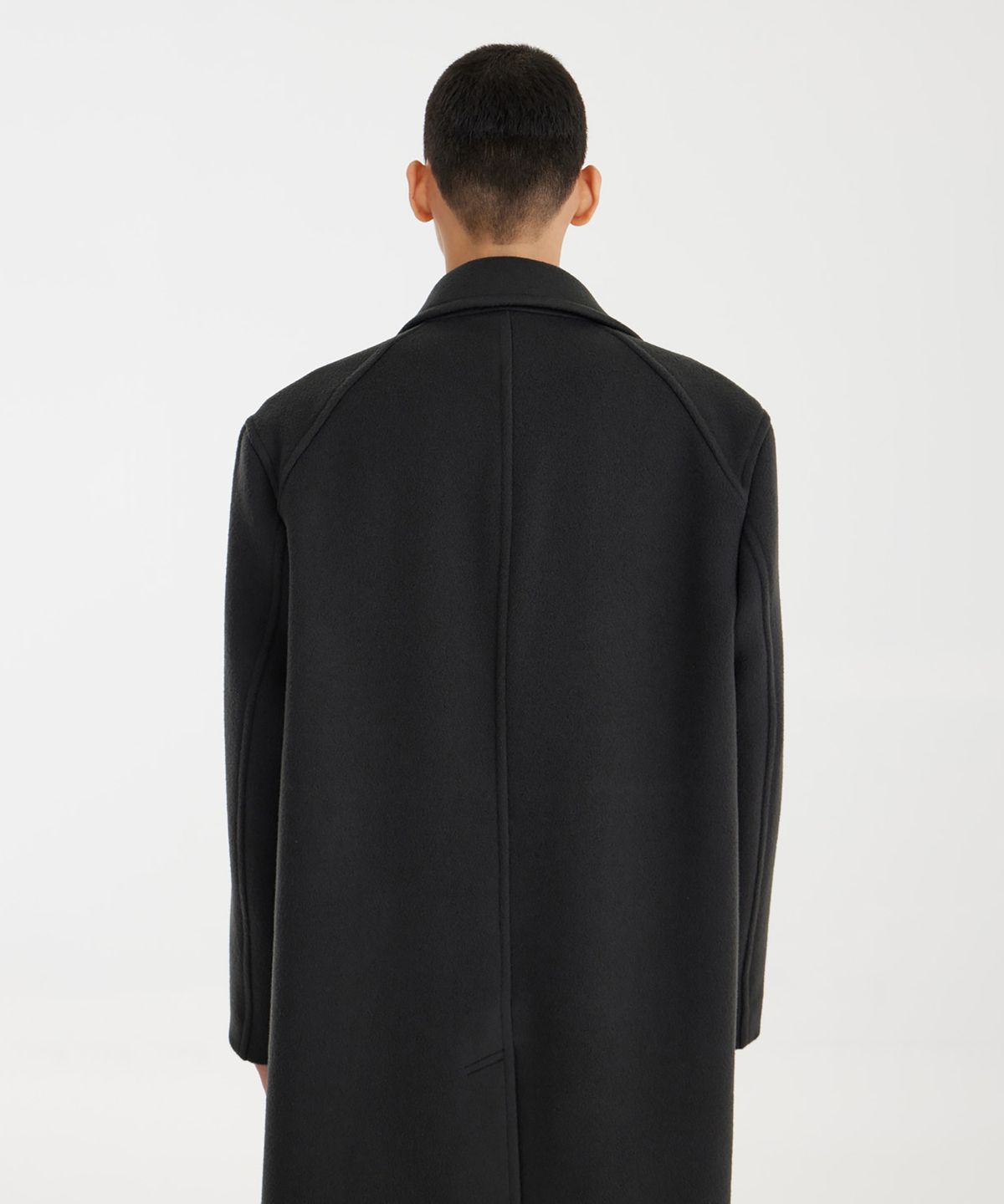 유스(YOUTH) Mac Coat - Charcoal Grey
