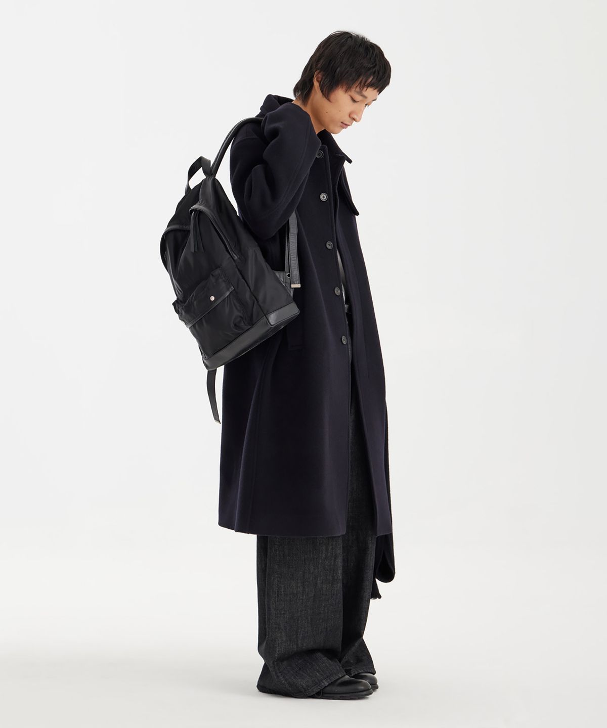 유스(YOUTH) Mac Coat - Navy