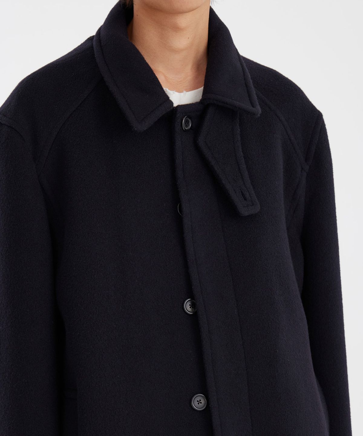 유스(YOUTH) Mac Coat - Navy
