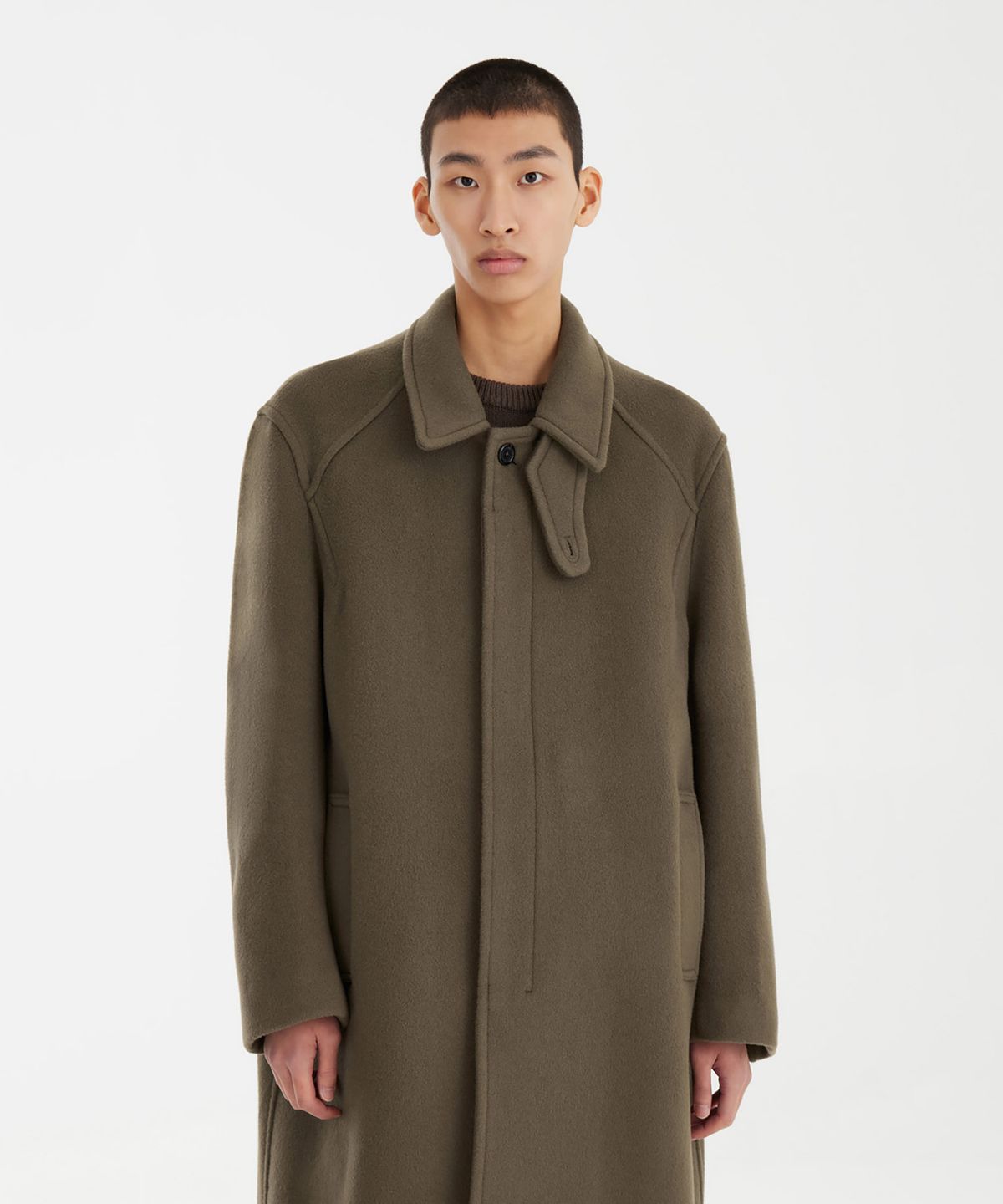 유스(YOUTH) Mac Coat - Khaki Brown