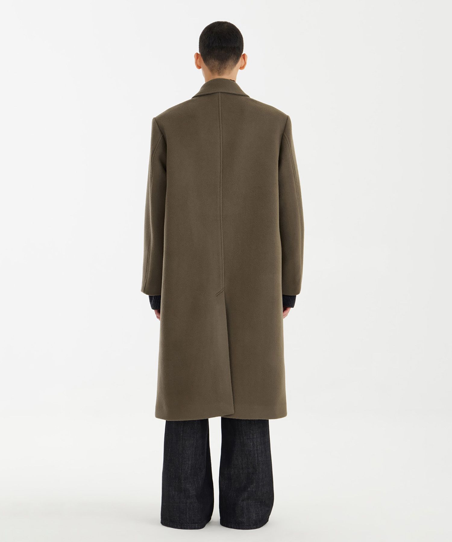MUSINSA公式 | YOUTH Chesterfield Coat - Khaki Brown