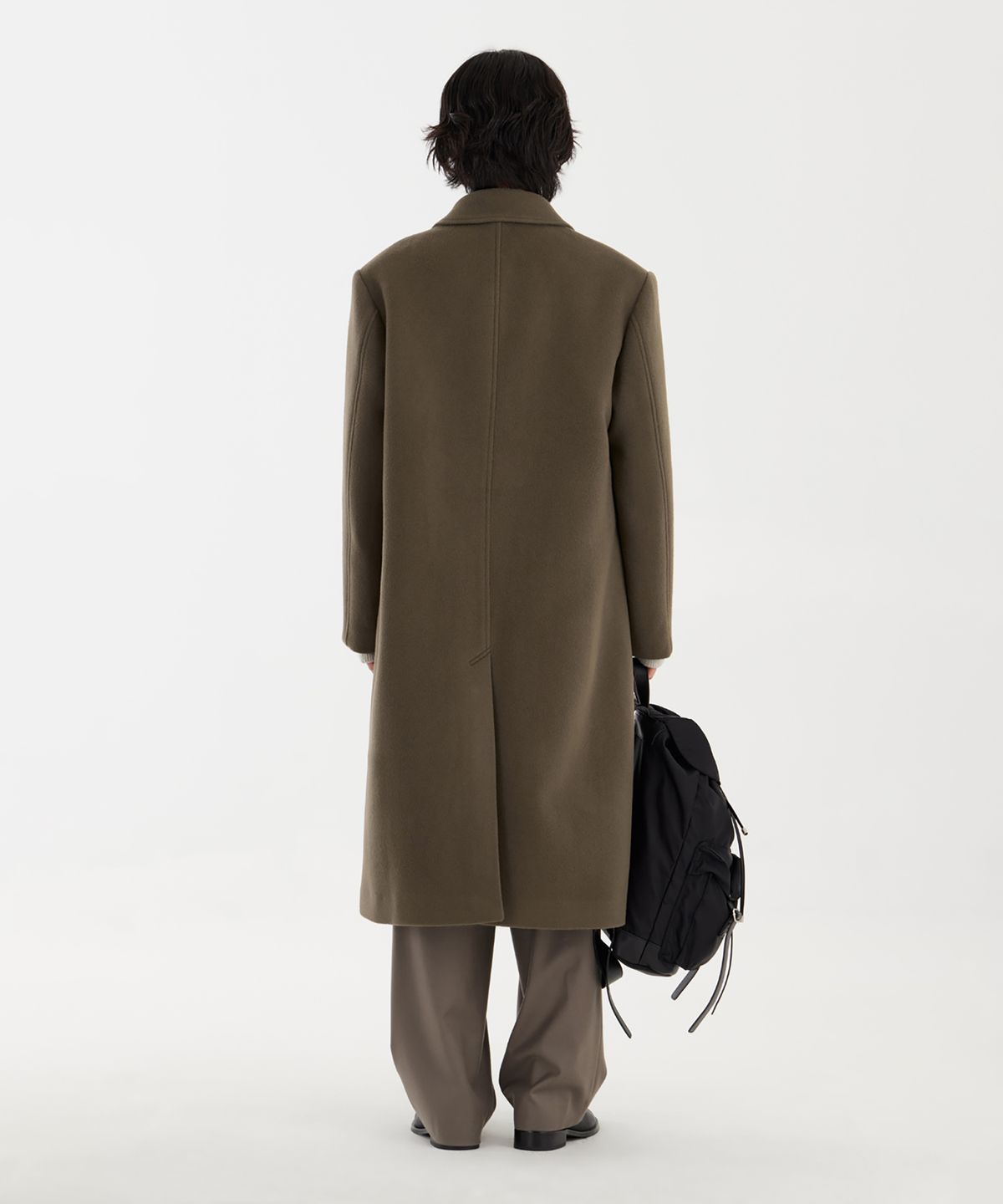 유스(YOUTH) Chesterfield Coat - Khaki Brown