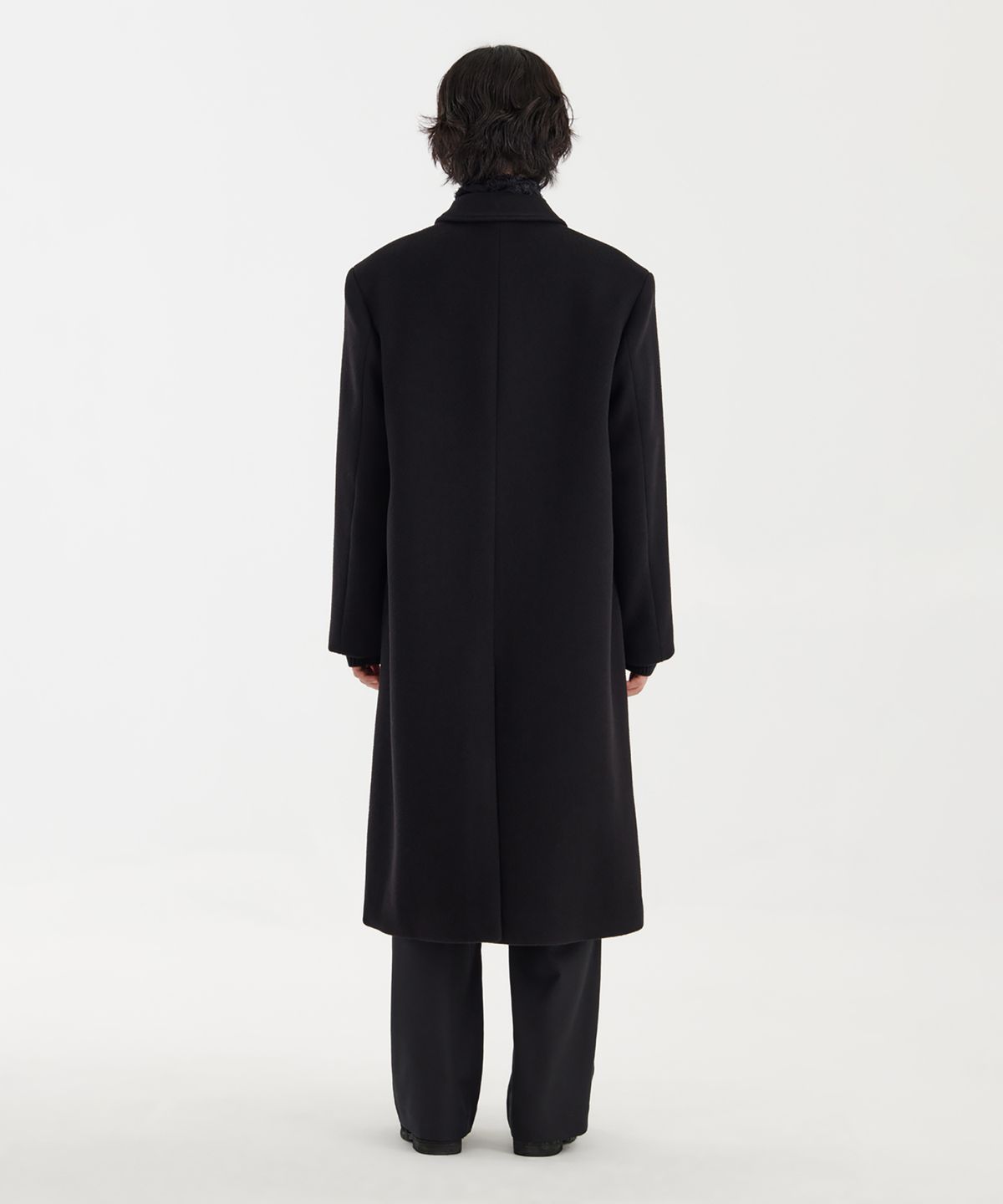 유스(YOUTH) Chesterfield Coat - Black