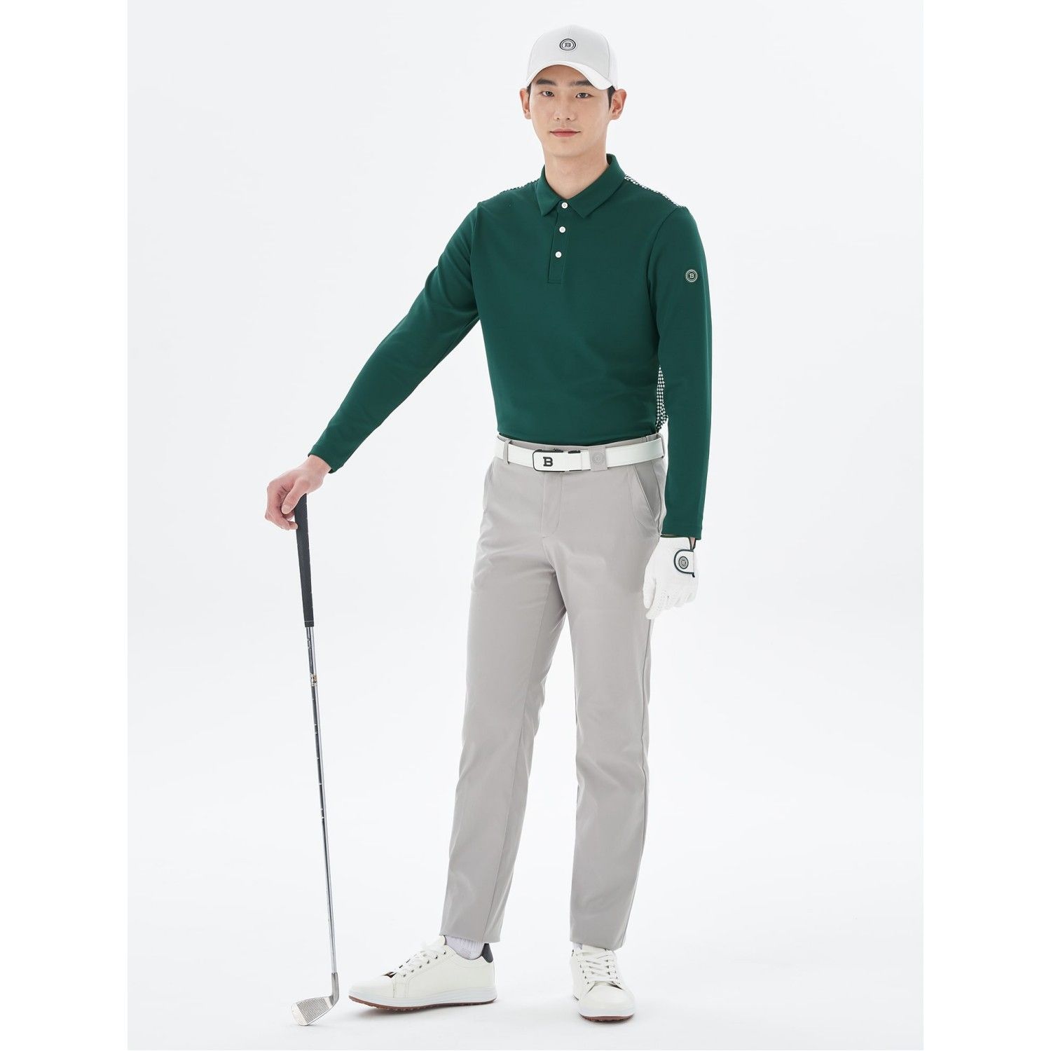 MUSINSA | BEANPOLE GOLF Men's back small check pattern long
