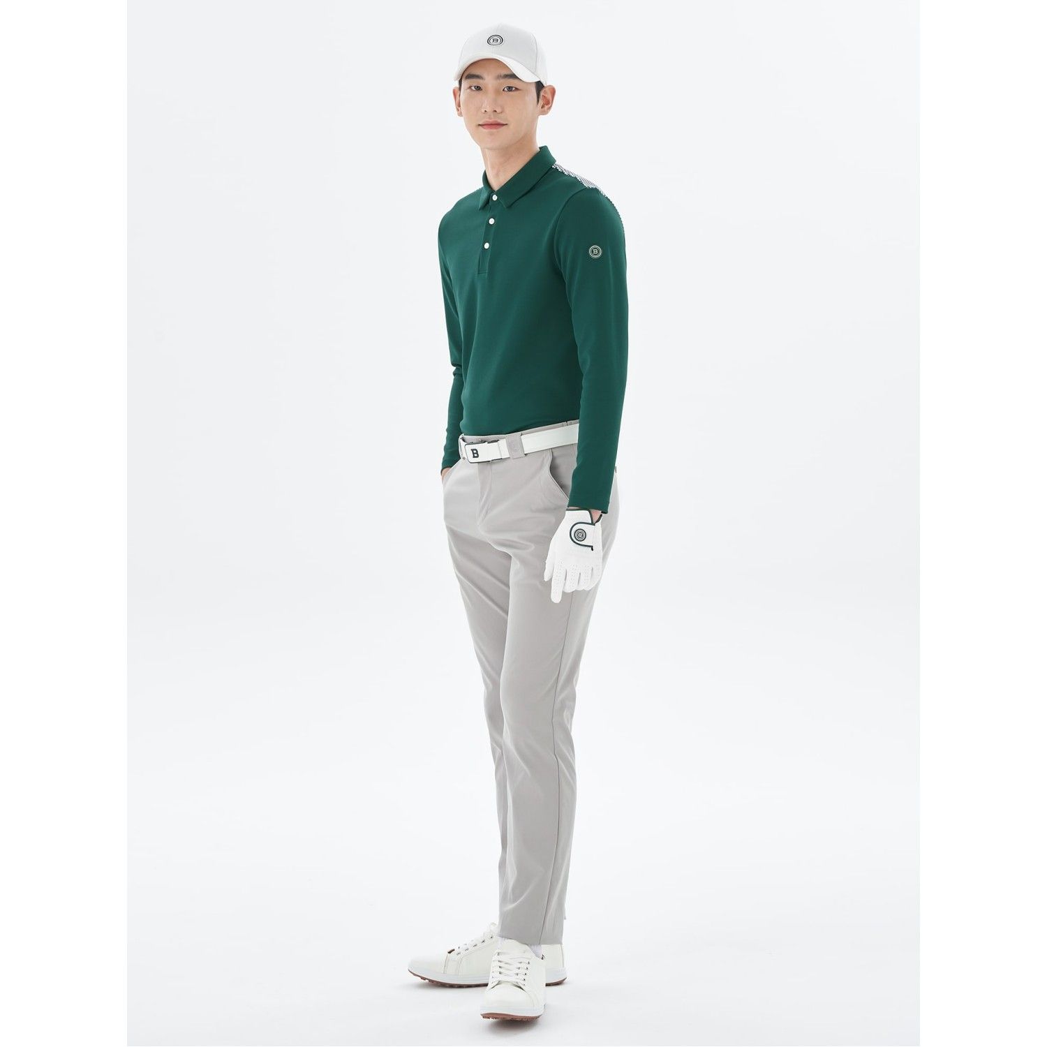 MUSINSA | BEANPOLE GOLF Men's back small check pattern long