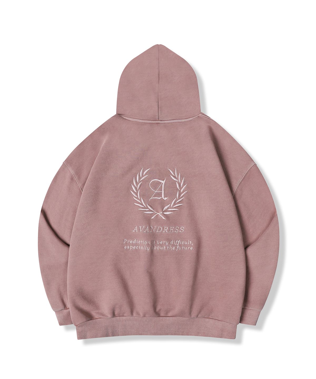 어반드레스(AVANDRESS) UNISEX LAUREL OVERSIZED HOODIE PIGMENT DEEP PINK