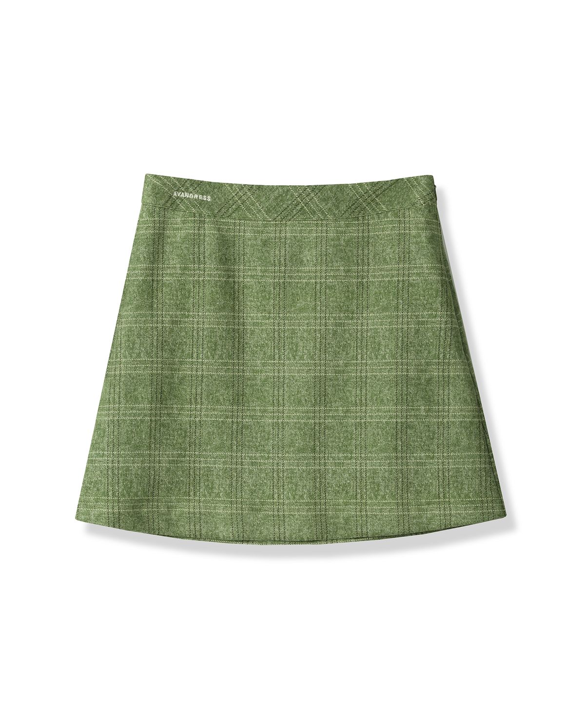 어반드레스(AVANDRESS) Suede Check Mini Skirt - 2COL