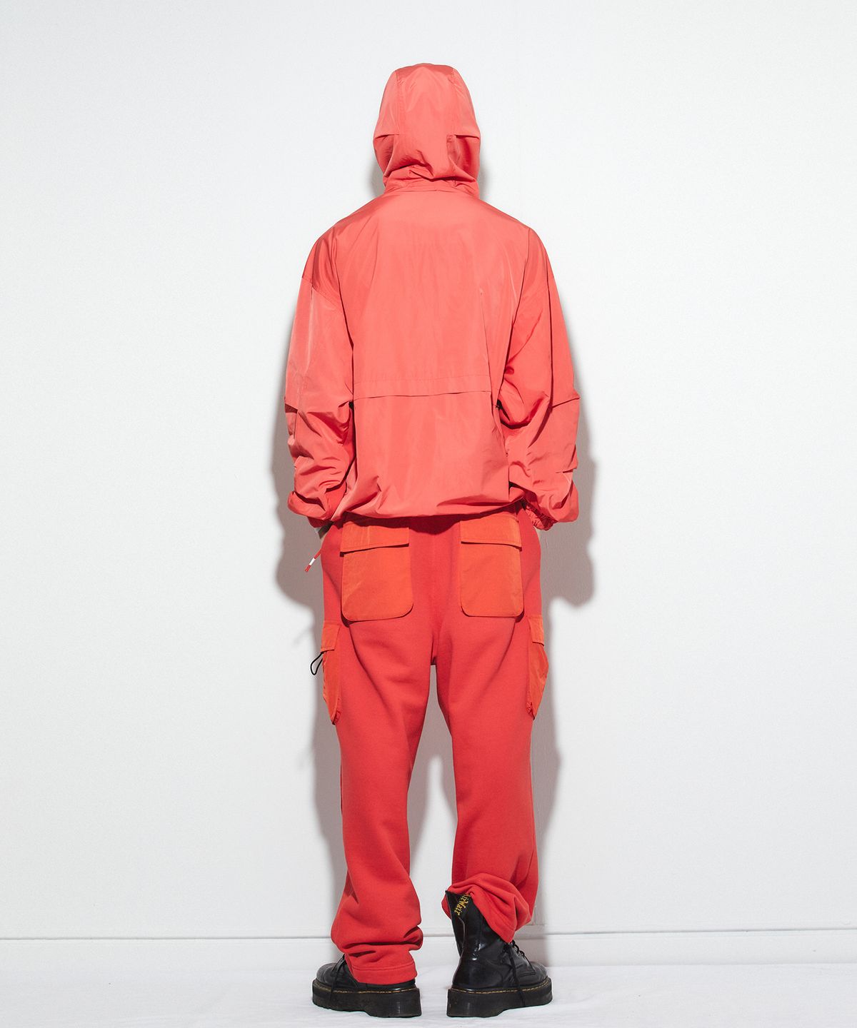 밀리밀리언(MILLIMILLION) SANDSTONE HYBRID HOODIE T19 -ORANGE