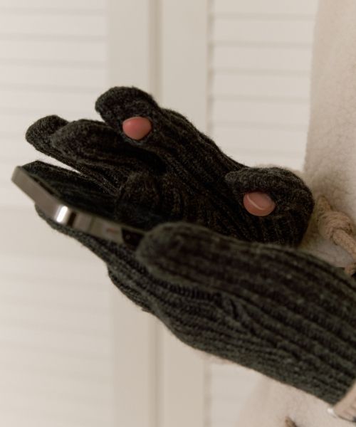 ★送料・関税込★depound★line knit gloves★手袋★ depound(ディパウンド) | ⠀ ✓line knit gloves (4colors