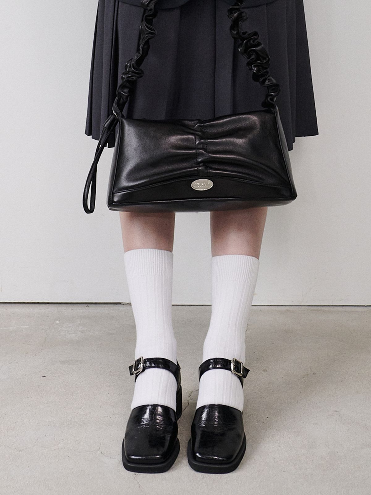 셀레디프(CELEDIFF) loy ankle strap heel _4color