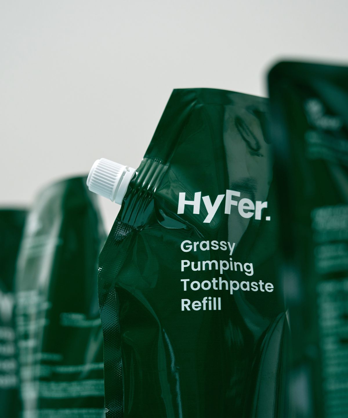 하이퍼(HYFER) 그래시 대용량 펌핑치약 리필