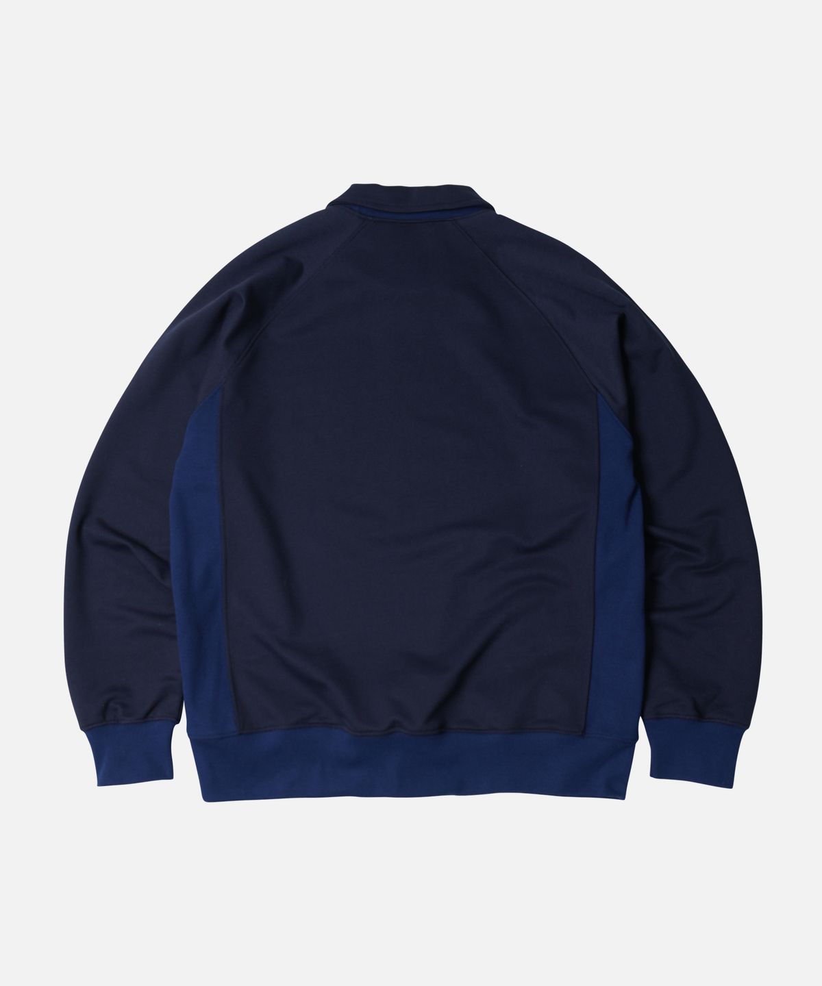 프리즘웍스(FRIZMWORKS) COLLAR LAYERED SWEATSHIRT _ NAVY