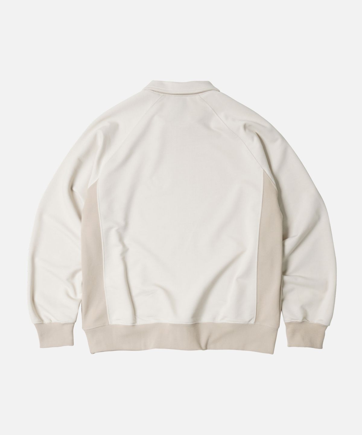 프리즘웍스(FRIZMWORKS) COLLAR LAYERED SWEATSHIRT _ BEIGE