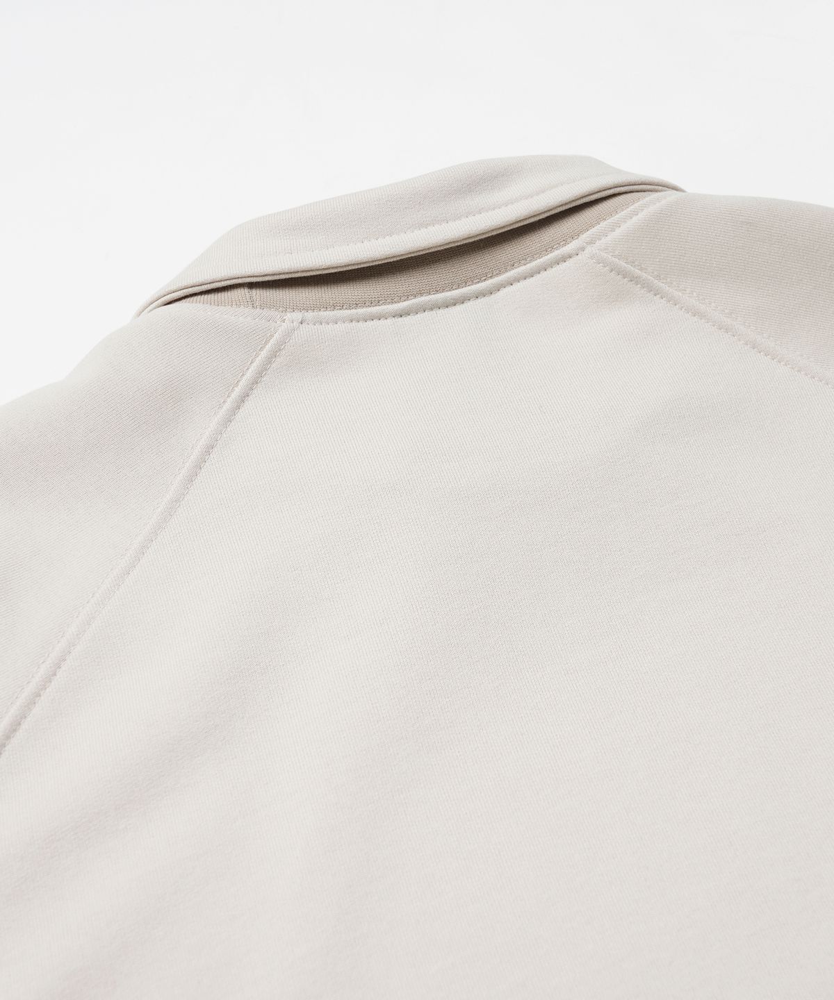 프리즘웍스(FRIZMWORKS) COLLAR LAYERED SWEATSHIRT _ BEIGE