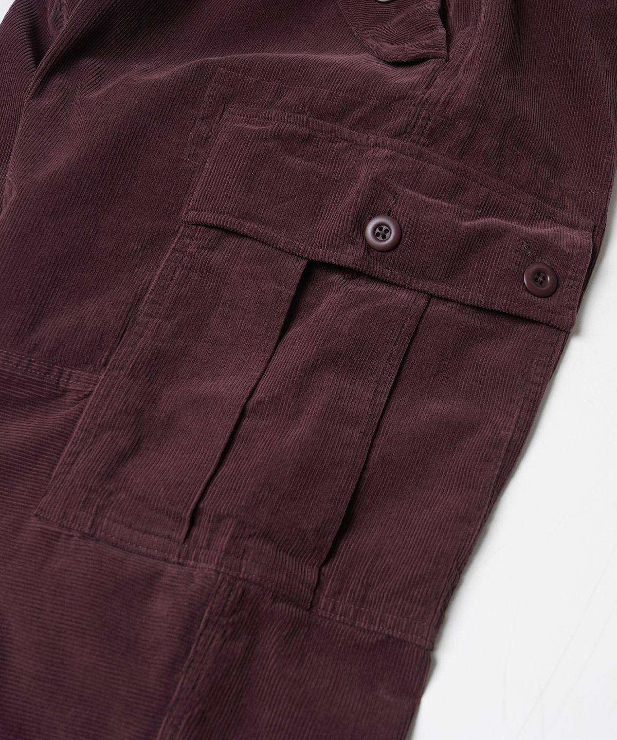 프리즘웍스(FRIZMWORKS) CORDUROY M65 FIELD PANTS _ RED BEAN