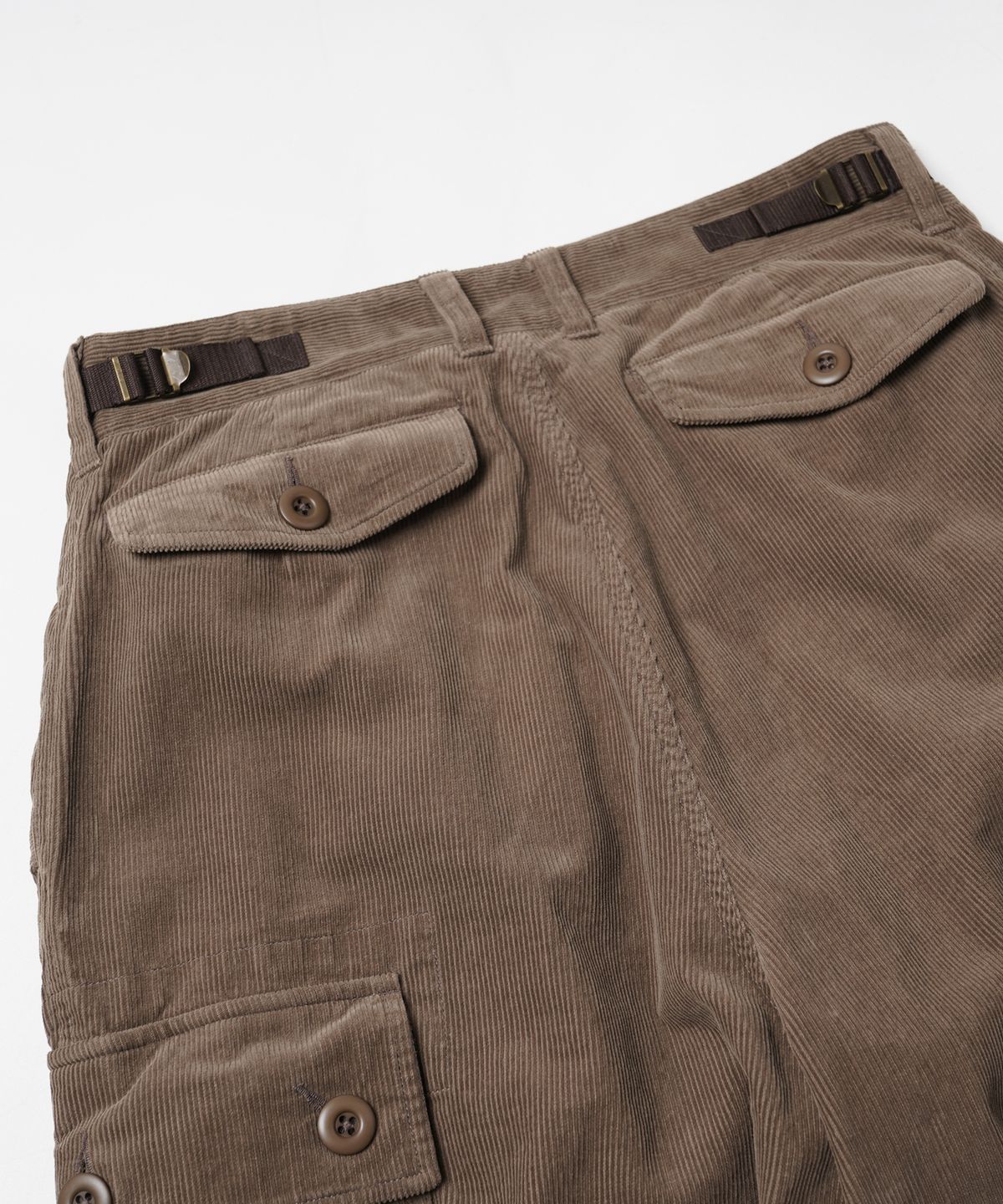 프리즘웍스(FRIZMWORKS) CORDUROY M65 FIELD PANTS _ BROWN