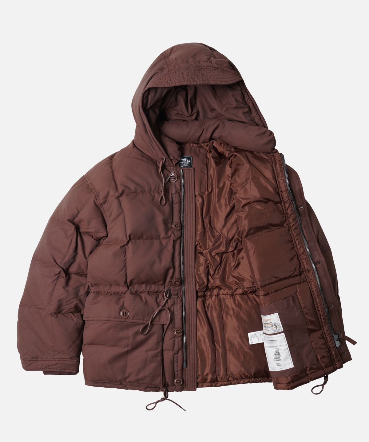 프리즘웍스(FRIZMWORKS) KARAKORAM DOWN PARKA 005 _ BROWN