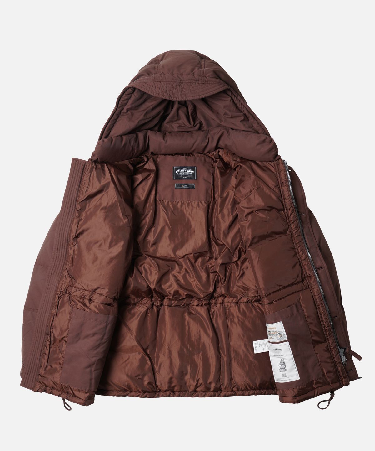 프리즘웍스(FRIZMWORKS) KARAKORAM DOWN PARKA 005 _ BROWN