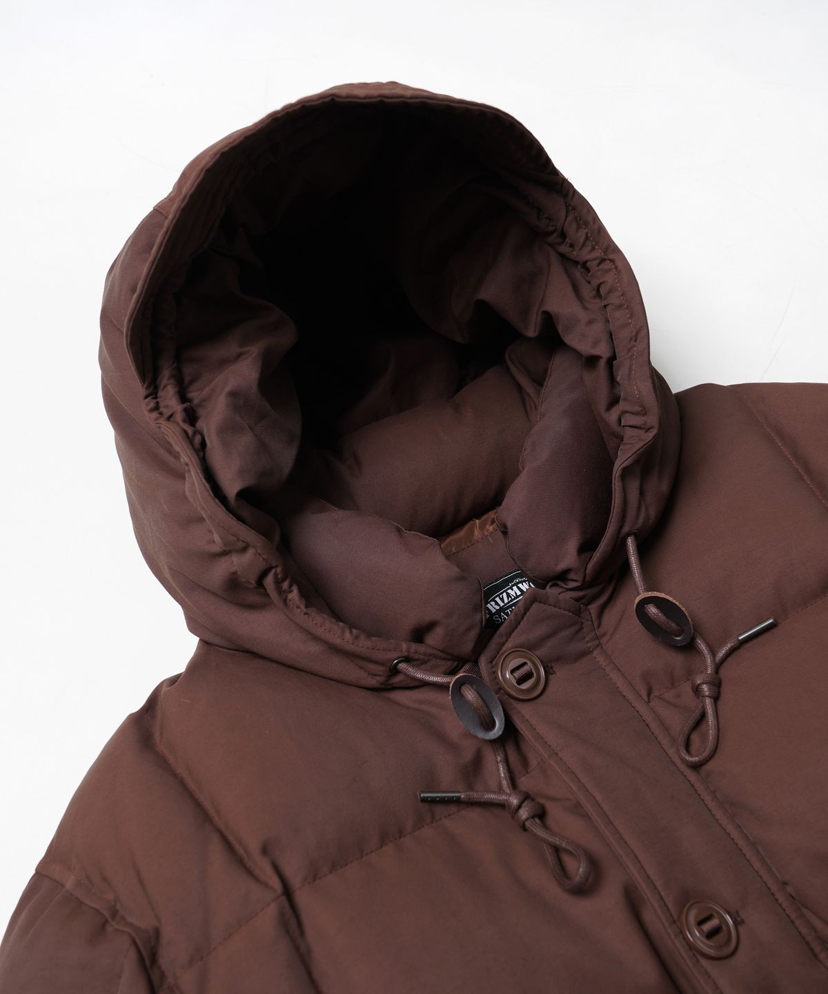 프리즘웍스(FRIZMWORKS) KARAKORAM DOWN PARKA 005 _ BROWN