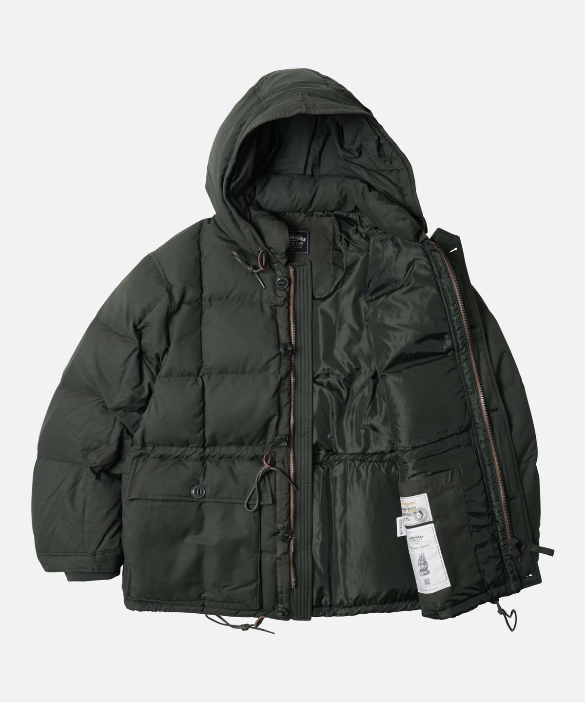 프리즘웍스(FRIZMWORKS) KARAKORAM DOWN PARKA 005 _ DARK GREEN