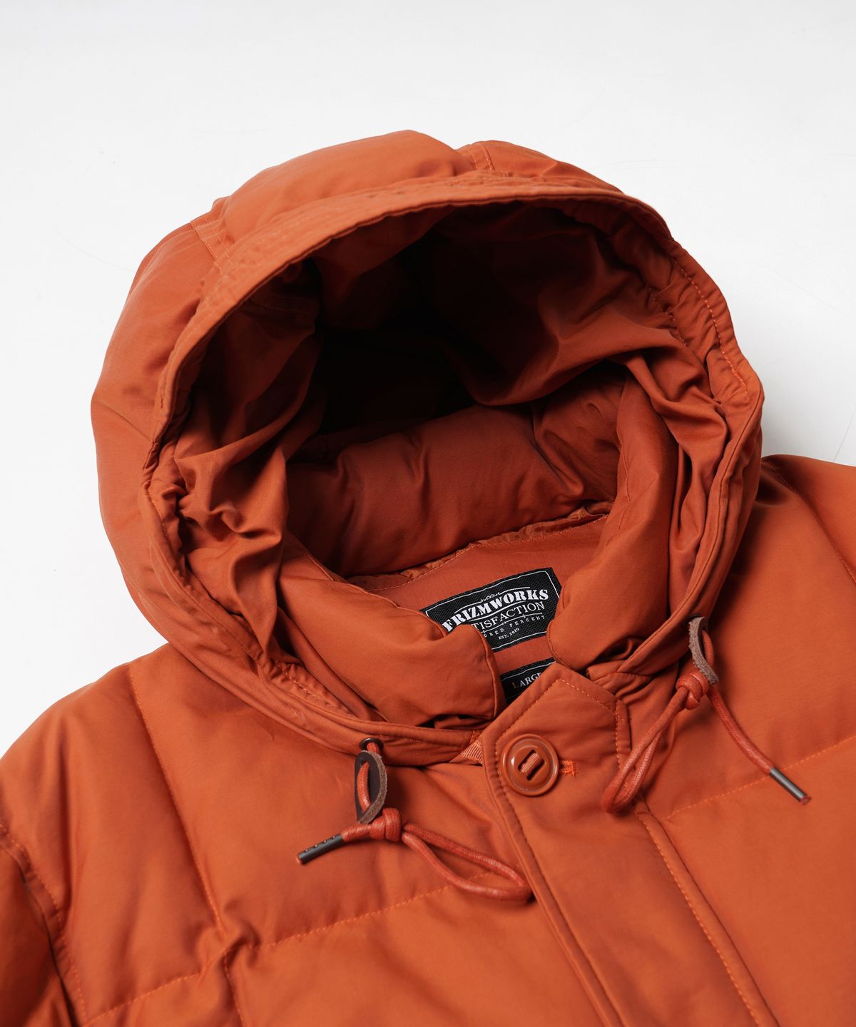 프리즘웍스(FRIZMWORKS) KARAKORAM DOWN PARKA 005 _ ORANGE