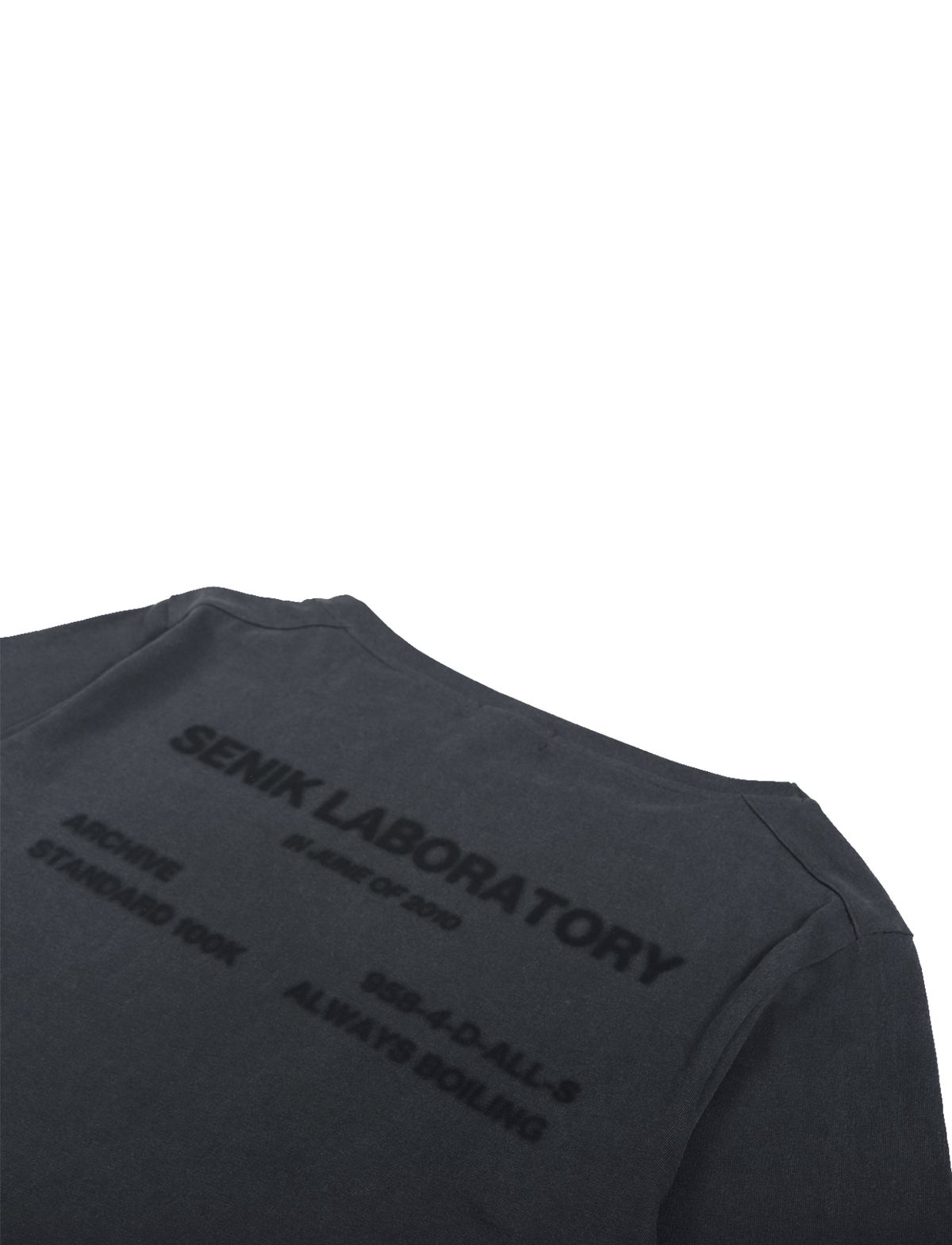세니크(SENIK) Champs string long sleeve - Charcoal