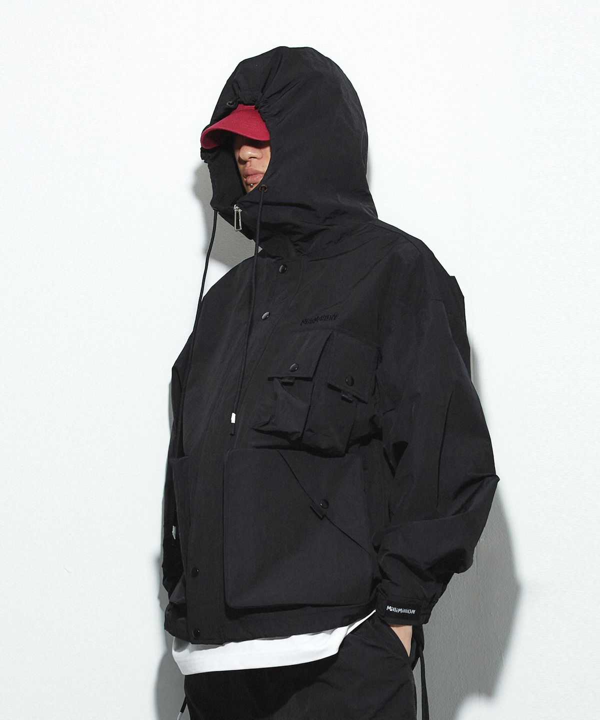 밀리밀리언(MILLIMILLION) MUDSTONE URBAN TECH JACKET J01-BLACK