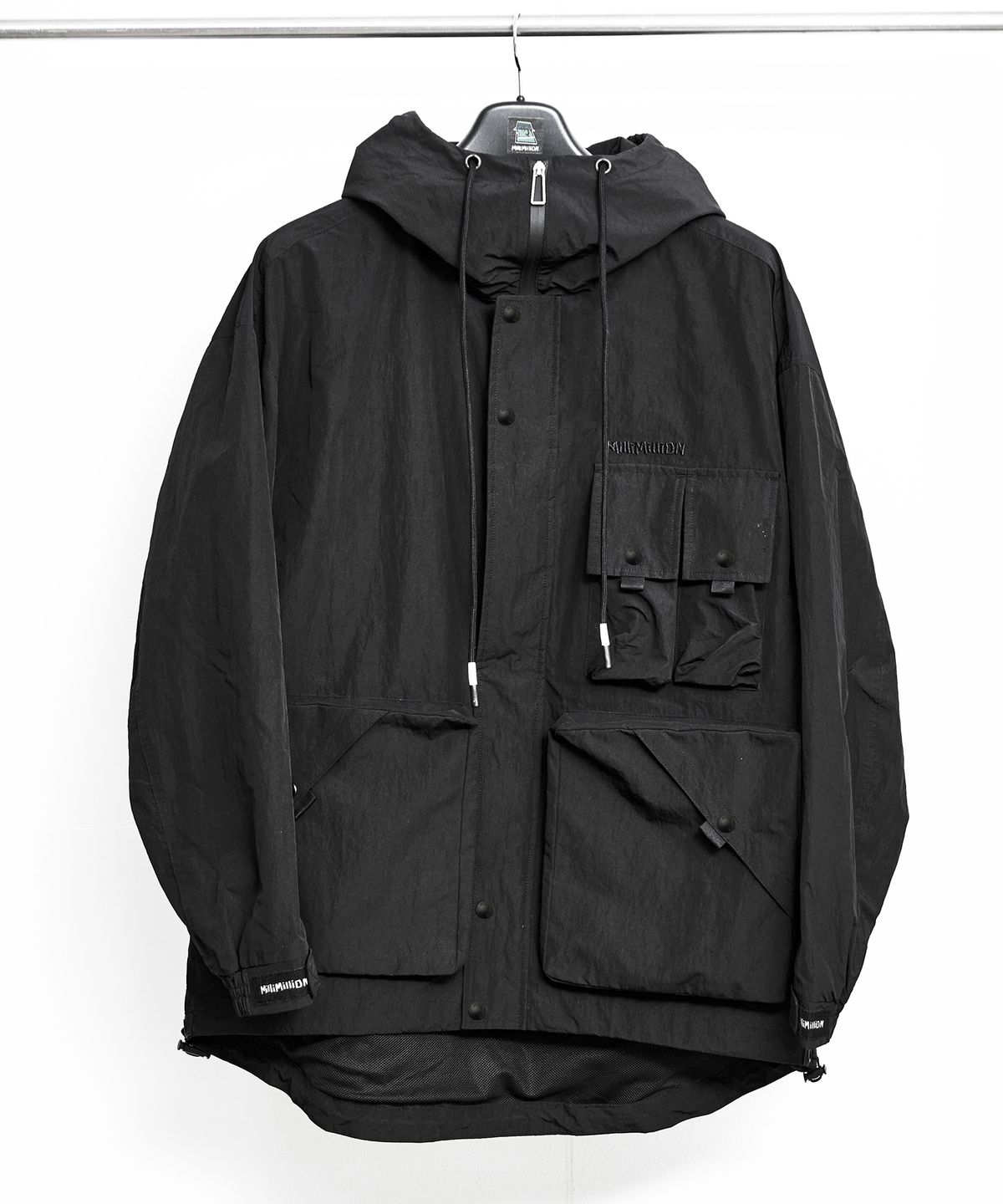 밀리밀리언(MILLIMILLION) MUDSTONE URBAN TECH JACKET J01-BLACK